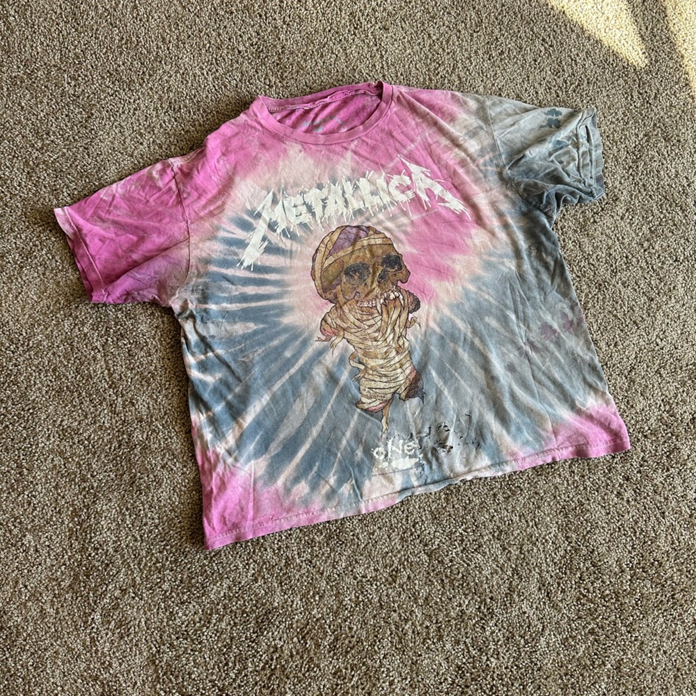 Metallic Band Tee